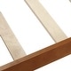 preview thumbnail 6 of 7, Classic Wood Platform Bed with Headboard and Footboard, Twin Bed Frame