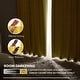 preview thumbnail 13 of 109, Deconovo Back Tab Blackout Curtains (2 Panel)