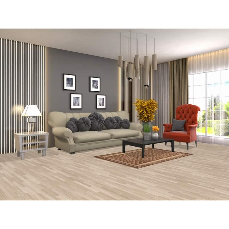 Geometric Kilim Oriental Rug Flat-weave Wool Carpet - 3'3" x 4'9"