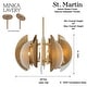 preview thumbnail 7 of 8, Minka Lavery 3464 Saint Martin 8 Light 28" Wide Abstract Chandelier