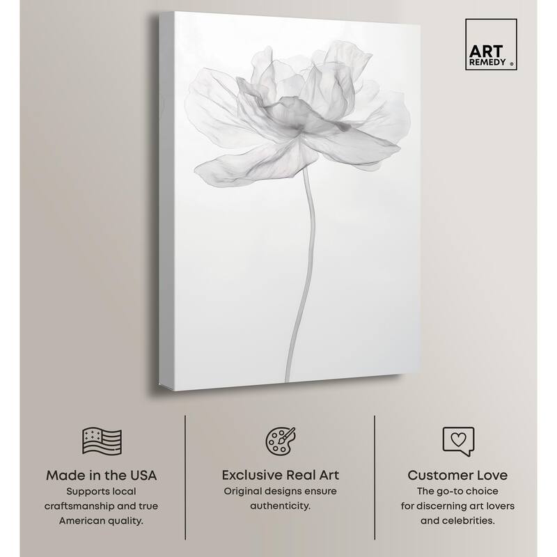 Fragile Beauty II Canvas by Art Remedy, Gallery Wrapped