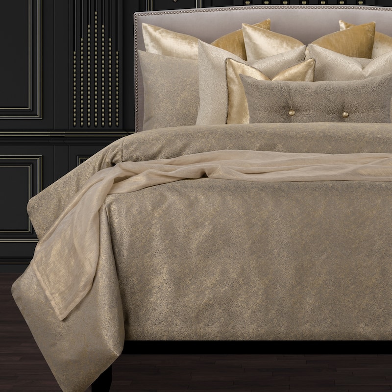 F. Scott Fitzgerald Jazz Club Bronze Luxury Duvet Cover and Insert Set