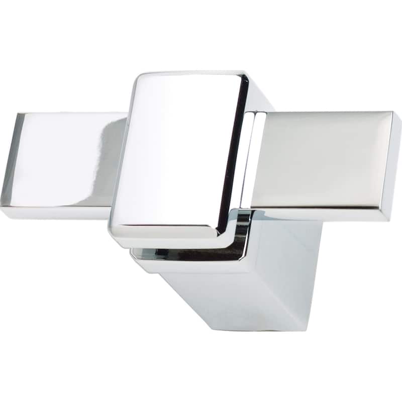 Atlas Homewares Buckle Up Double Robe Hook - Polished Chrome