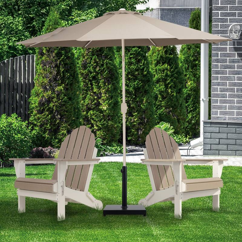Aoodor 39 lb Outdoor Patio Umbrella Base for Deck, Poolside, Balcony