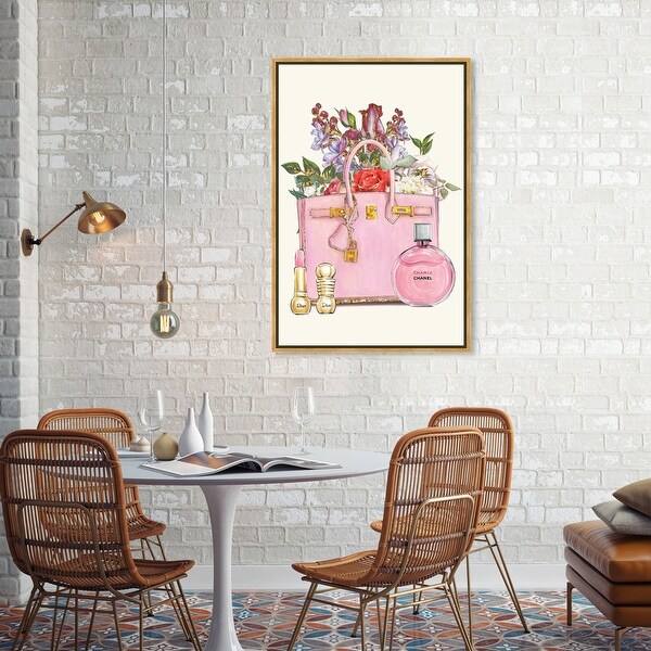 Oliver Gal 'My Floral Gifts' Fashion and Glam Wall Art Framed