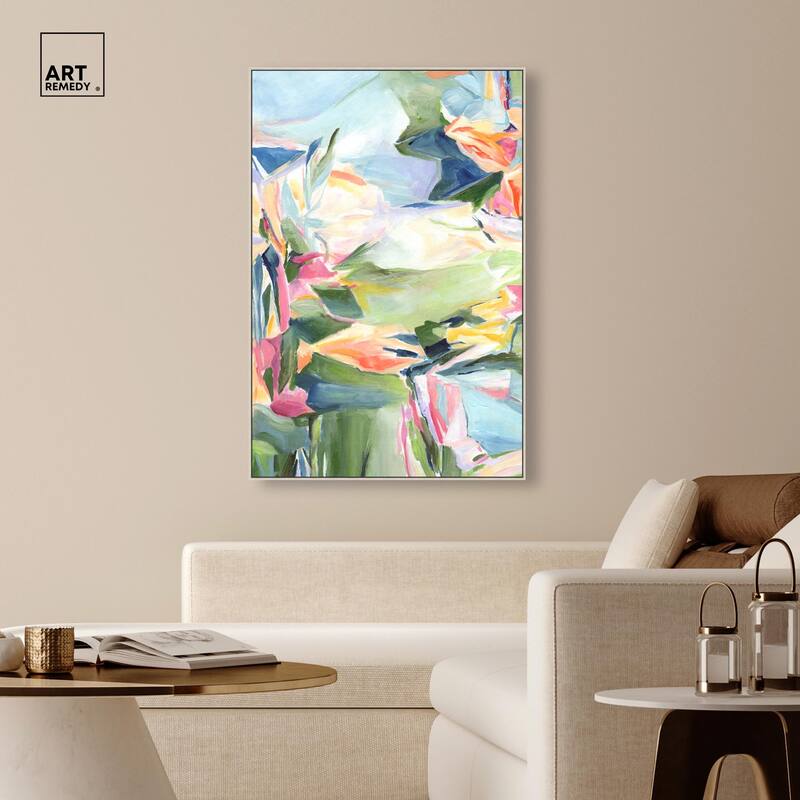 Sunkissed Garden Canvas by Art Remedy