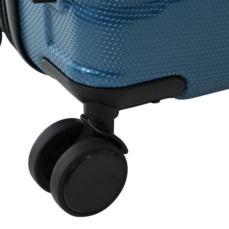 24" Hardshell ABS Expandable Suitcase with Spinner Wheels & TSA Lock