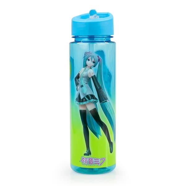 Hatsune Miku Water Bottle | 24 Ounce Capacity | Anime Style Water Bottle -  multi-colored - Overstock - 31412281