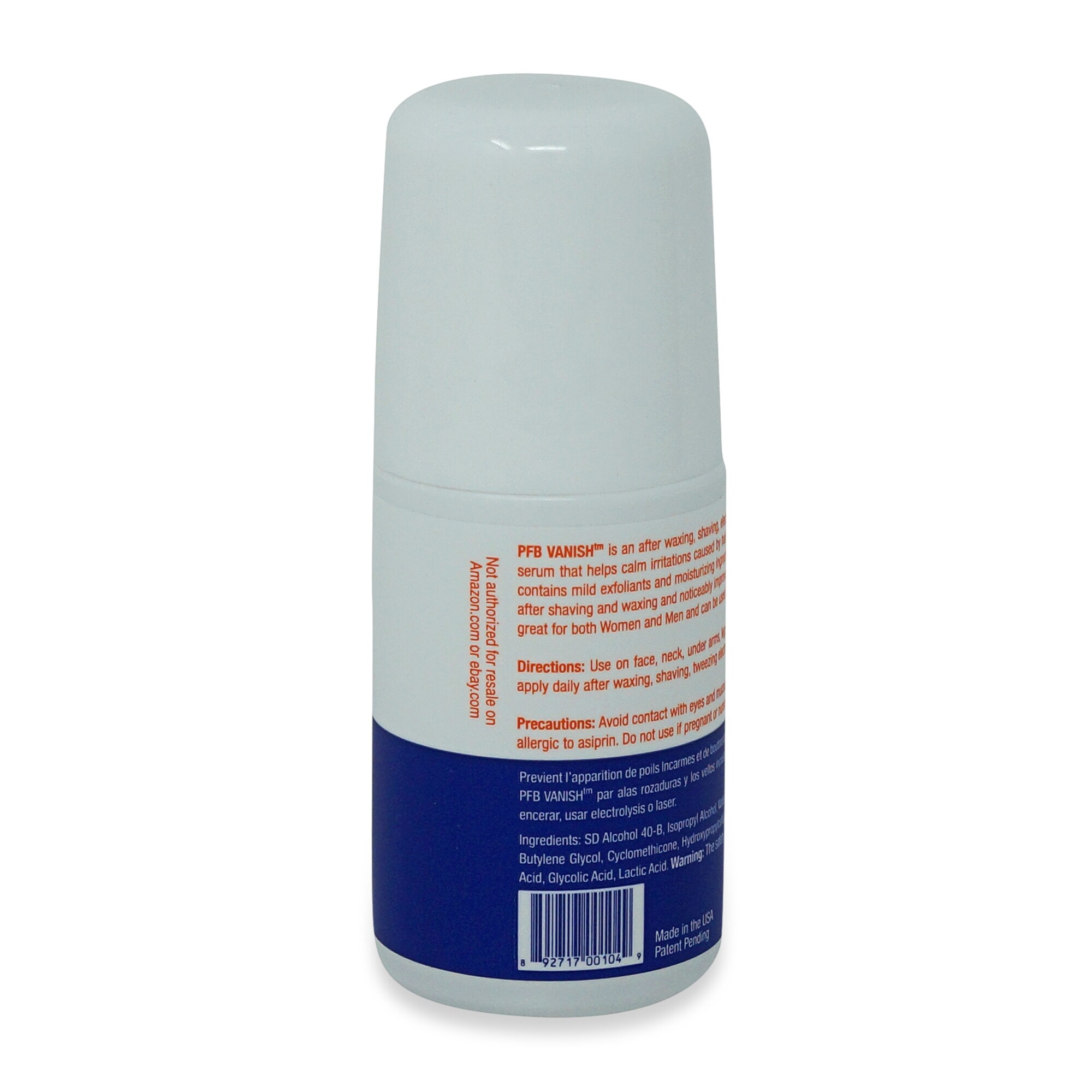Shop Pfb Vanish Ingrown Hair Roll On 2 Oz Free Shipping On