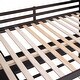 preview thumbnail 26 of 43, Twin Size Loft Bed Kids Bed Frame Wooden Storage Bed with Desk, Shelves, Pull-out Drawers, Ladder and Guardrail