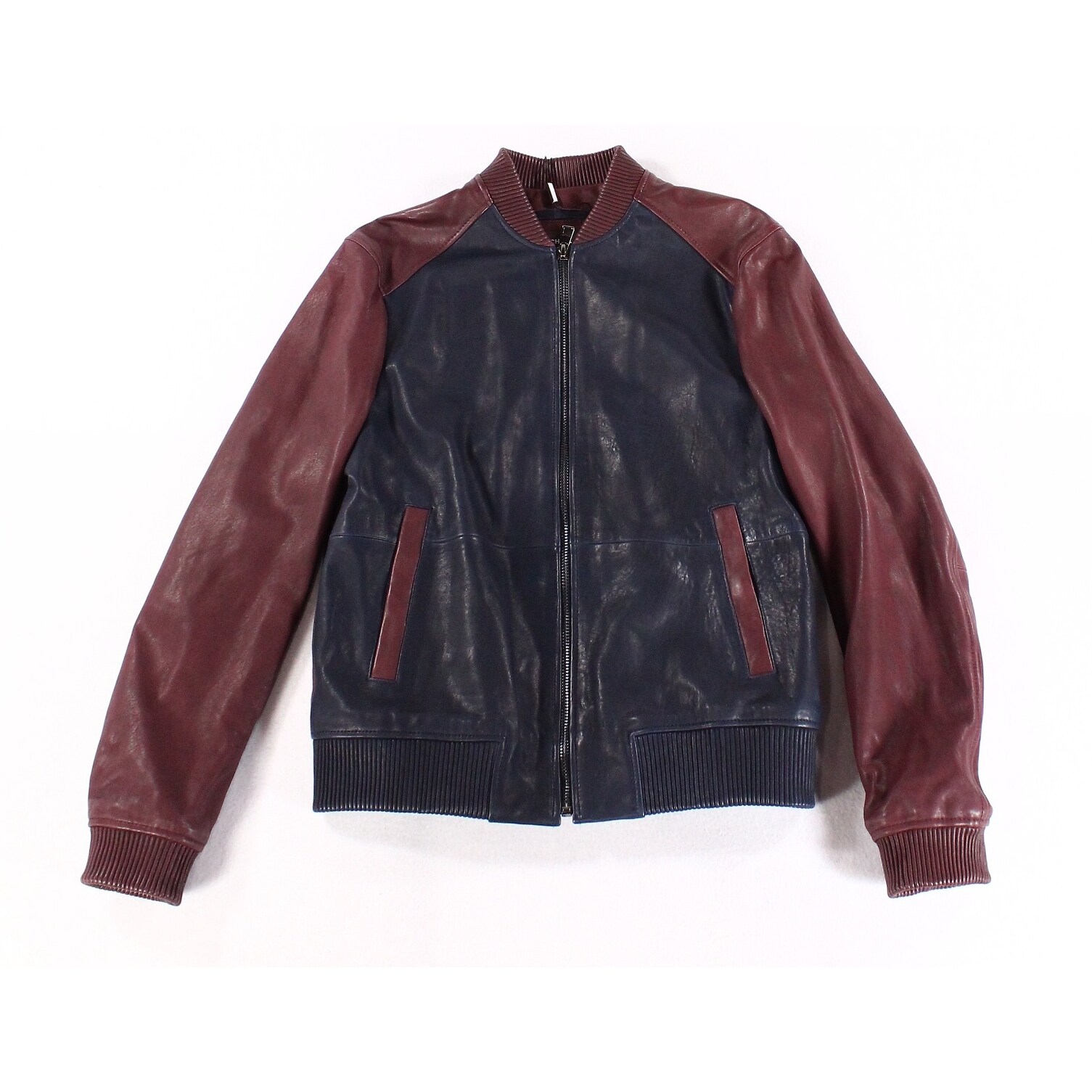 michael kors red leather jacket