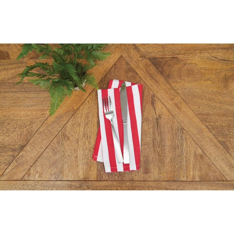 Watermelon Whimsy Cotton Napkin Machine Washable Set of 6