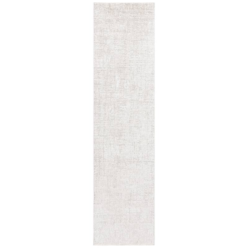SAFAVIEH Carter Malaury Modern & Contemporary Rug - 2' x 8' Runner - Ivory/Taupe