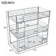 preview thumbnail 5 of 7, Silver Twin Size Steel Triple Bunk Bed with Full-Length Guardrails and Two Ladders