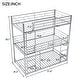 preview thumbnail 5 of 16, Twin Steel Triple Bunk Bed with Guardrails, Ladders