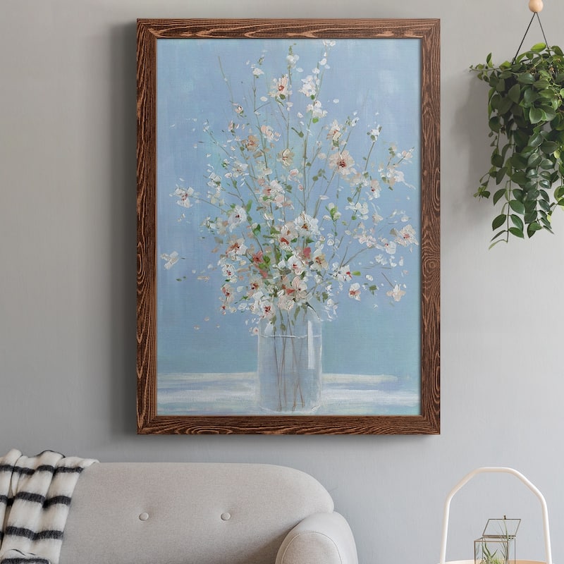 Cherry Blossom Arrangement-Premium Framed Canvas - Ready to Hang