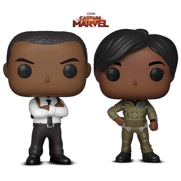 Shop Warp Gadgets Bundle Funko Pop Marvel Captain Marvel Nick Fury And Maria Rambeau 2 Items Overstock 27869593 Teyonah parris's character is actually monica rambeau, daughter of captain marvel's maria rambeau. overstock com