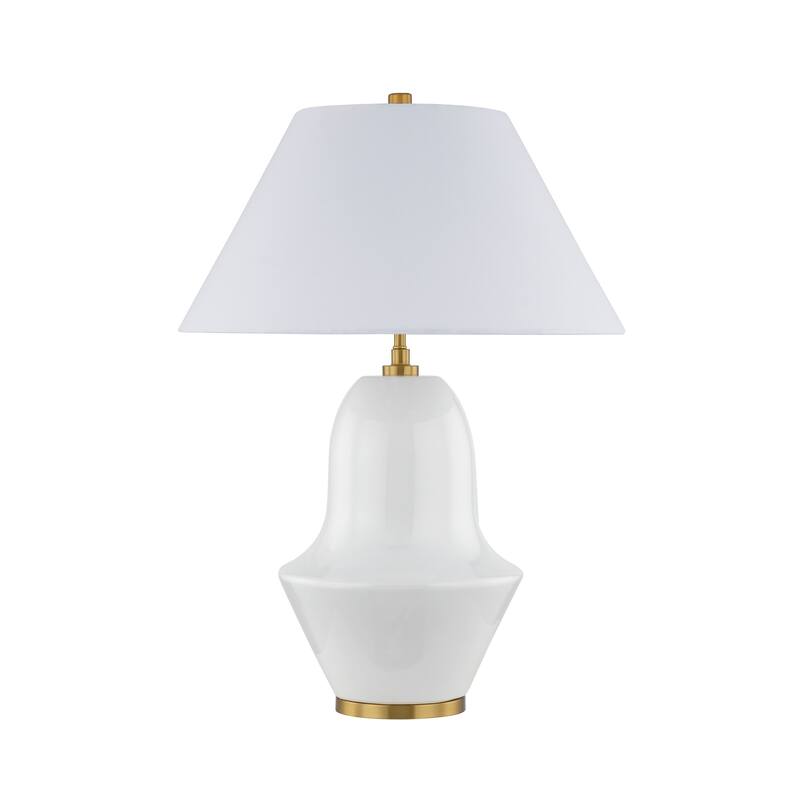Jean 25" Table Lamp with Fabric Shade (Set of 2)