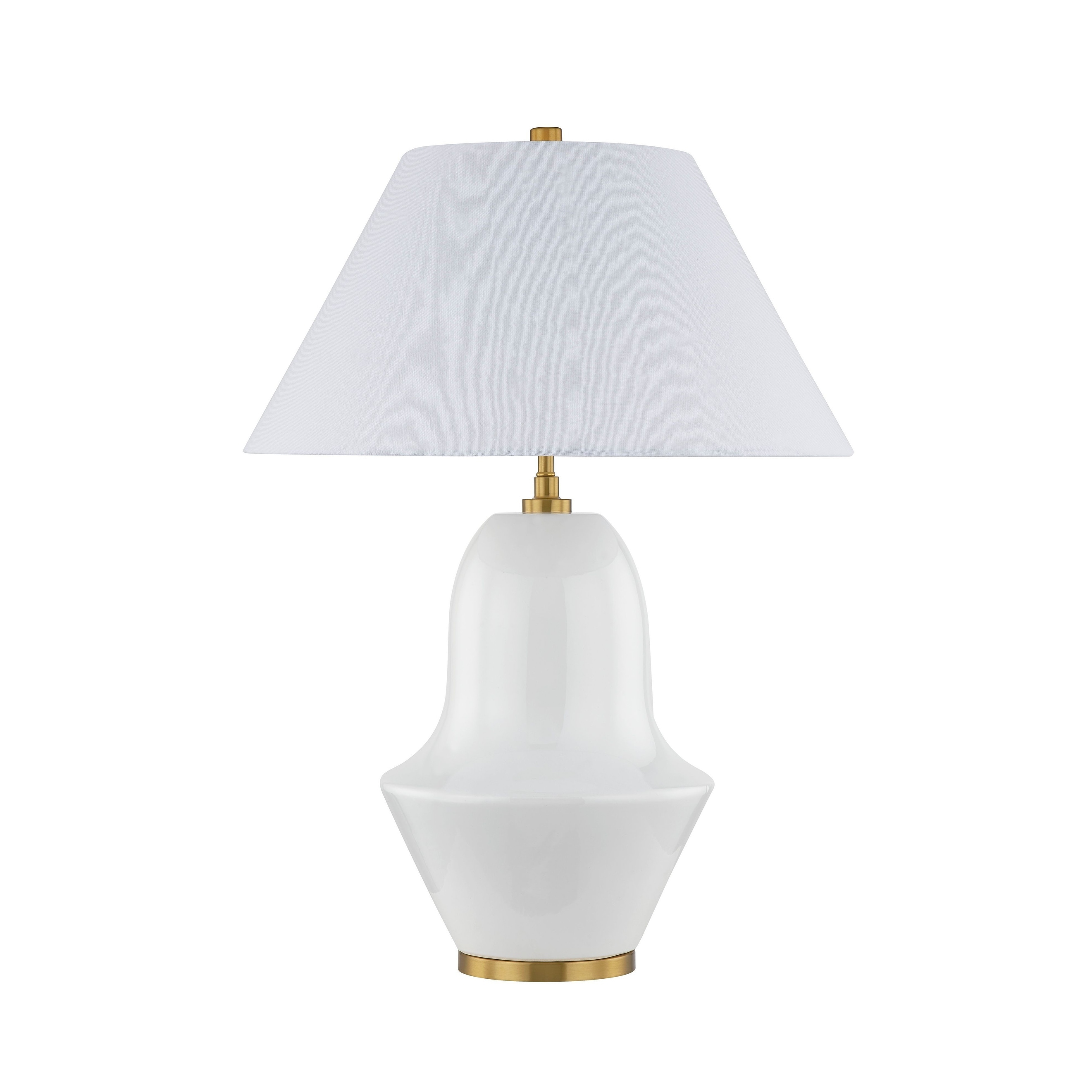 Jean 25" Table Lamp with Fabric Shade (Set of 2)
