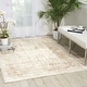 preview thumbnail 6 of 22, Desert Skies Botanical Persian Vintage Area Rug 5'3" x 7'5" - Beige - Runner/Rectangle