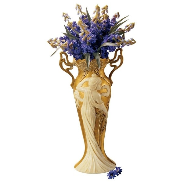 Design Toscano Salon Michele Art Nouveau Vase