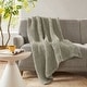 preview thumbnail 67 of 93, Madison Park Hand Made Chunky Double Knit Throw Blanket