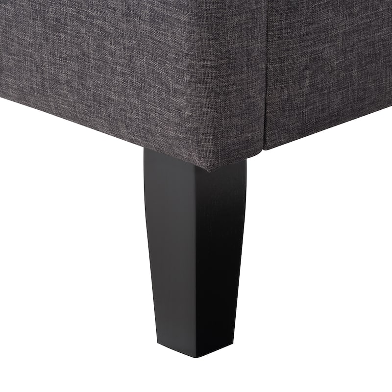 Nova Ridge Tufted Upholstered Bed, King