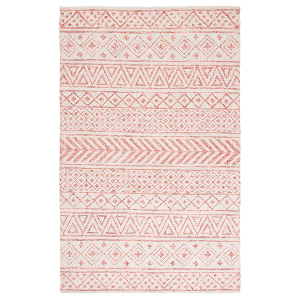 SAFAVIEH Handmade Metro Heloise Moroccan Boho Wool Rug