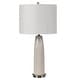 preview thumbnail 1 of 5, Uttermost Delgado Light Grey Table Lamp