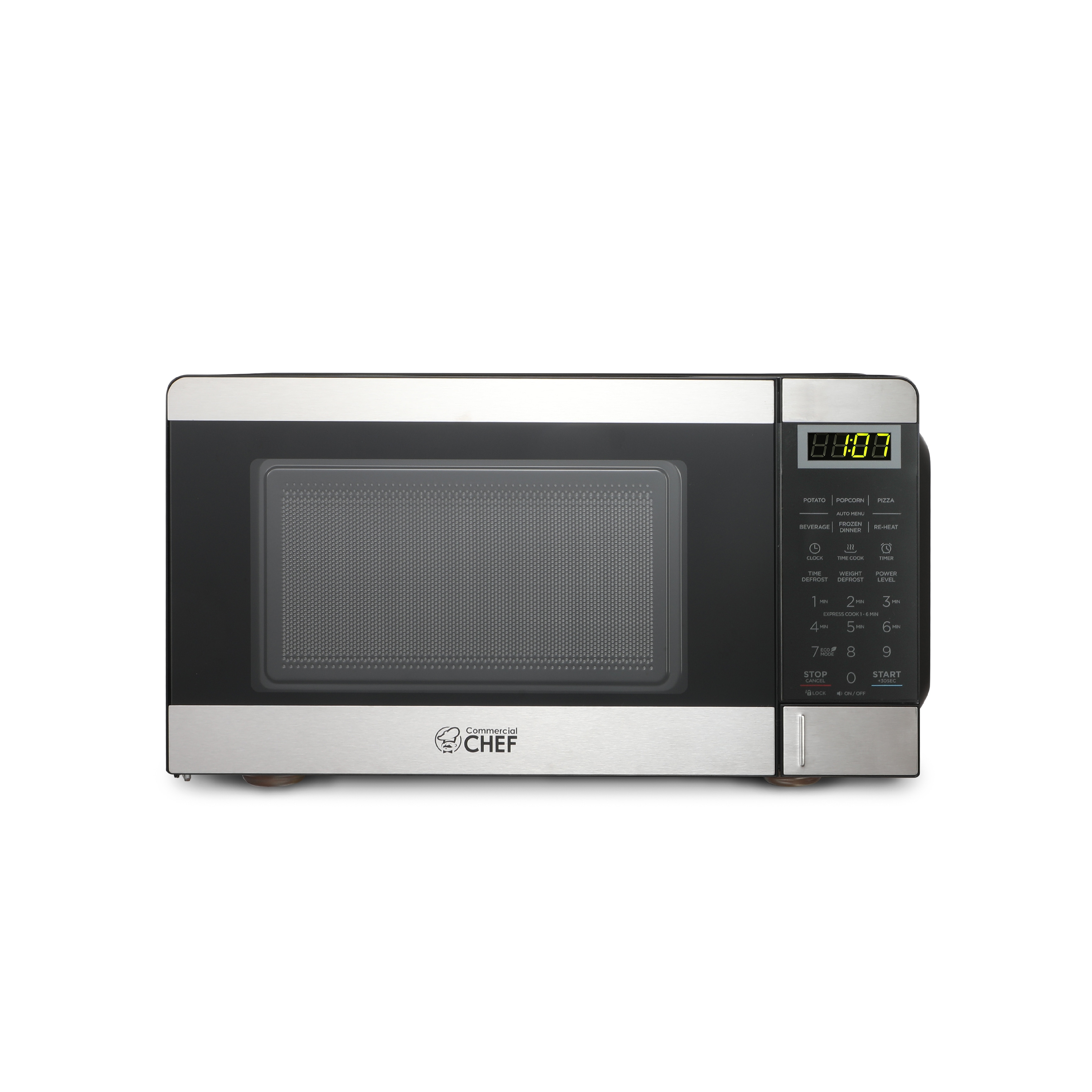 https://ak1.ostkcdn.com/images/products/is/images/direct/85ceed134bdc5afba0e1b9d90dd7aebaa44e6c9b/Commercial-Chef-Countertop-Microwave-Oven%2C-0.7-Cubic-Feet%2C-Stainless-Steel.jpg
