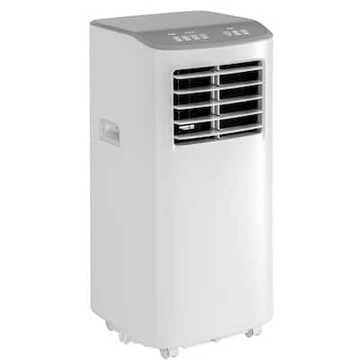 8000 BTUs Ventless Floor Portable Air Conditioner with Fan & Dehumidifier - N/A