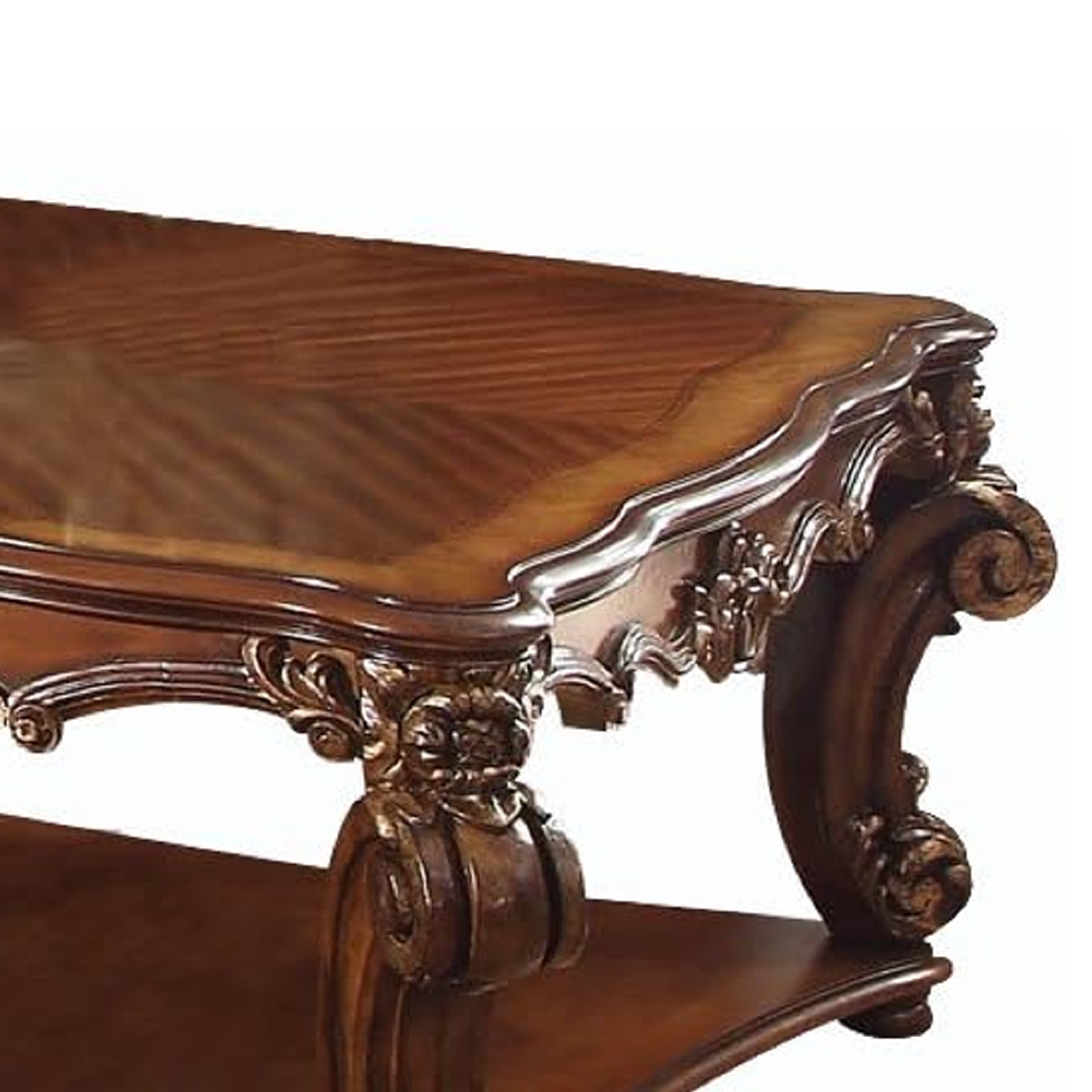 Striking Coffee Table (Square), Cherry - Overstock - 18854566