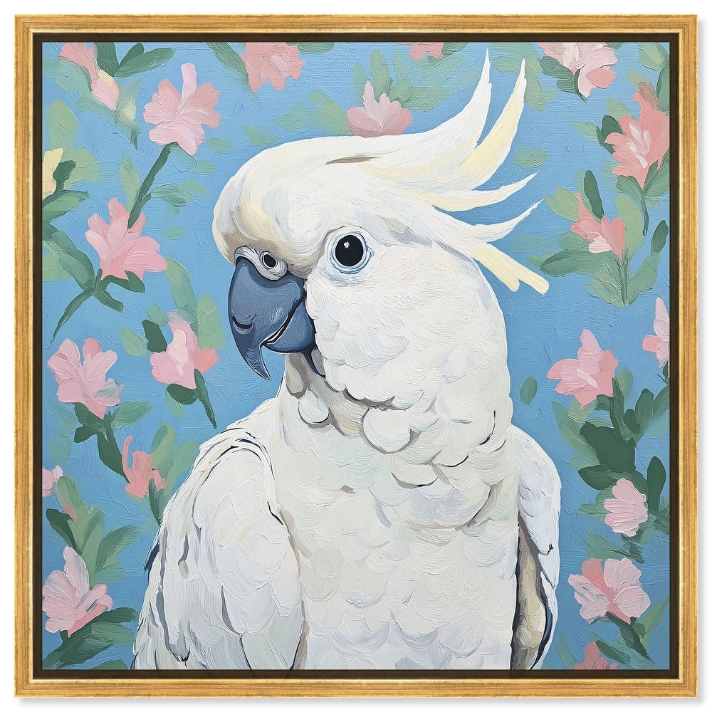 White Cockatoo I Canvas by Art Remedy