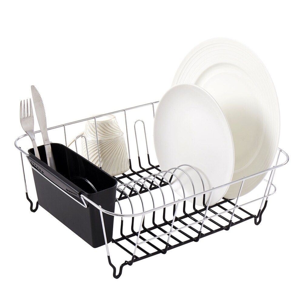 Black Black Finish Dish Racks Bed Bath Beyond