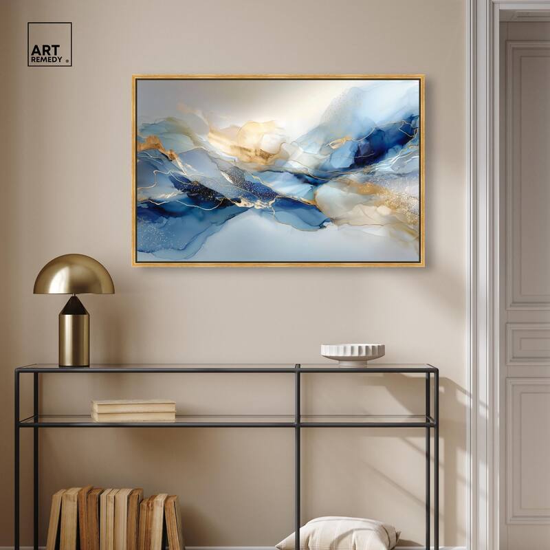Postmodern Flow I Canvas by Art Remedy