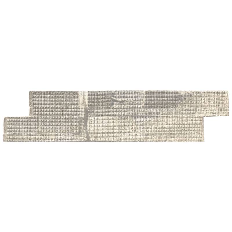Fresca Limestone Split Face 6" x 24" Ledger Corner Mosaic