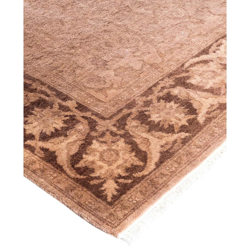 Overdyed One-of-a-Kind Hand-Knotted Area Rug - Beige - 4' 0" x 6' 1"