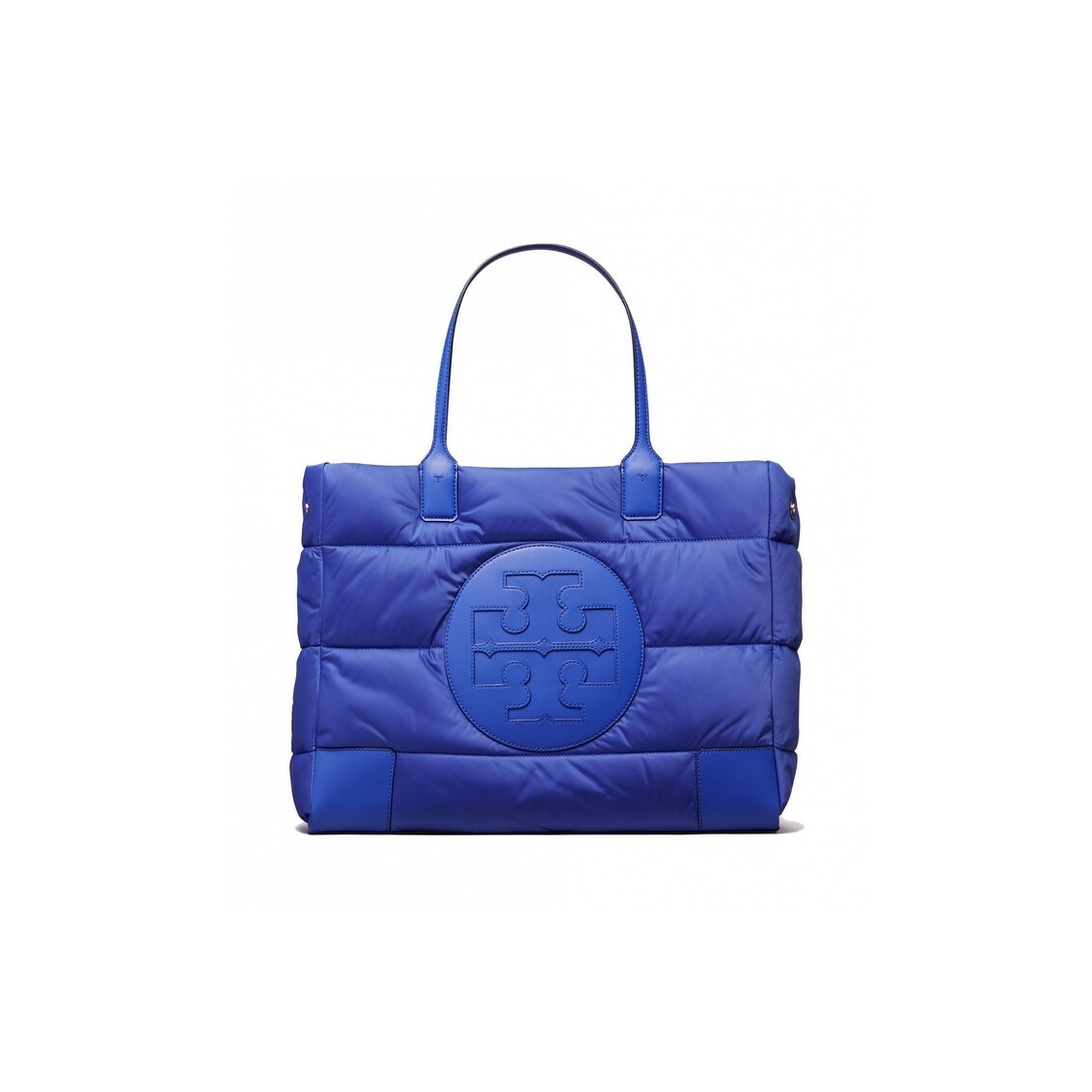 tory burch blue leather bag