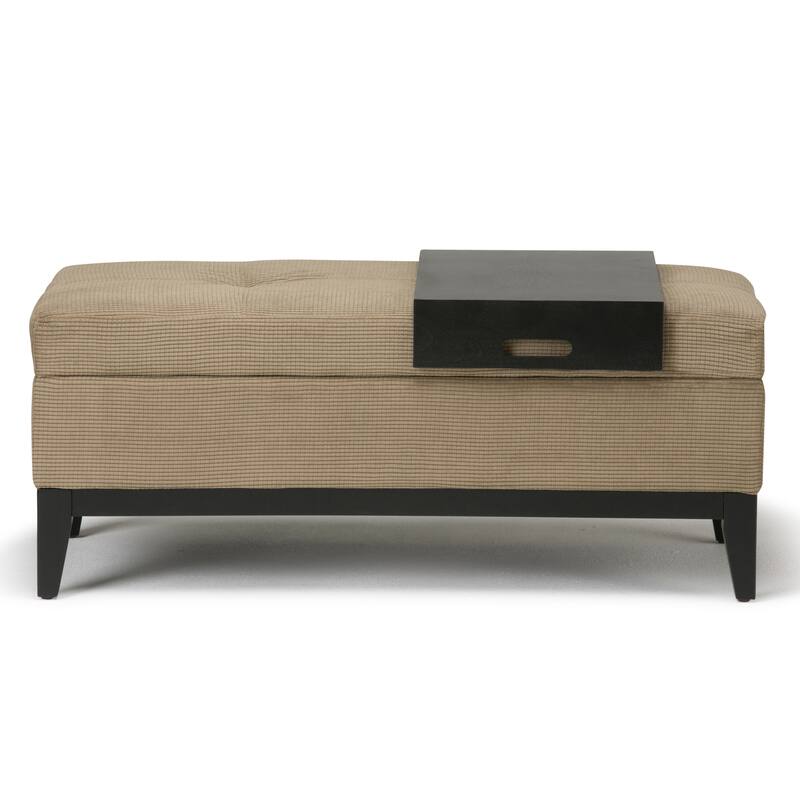 WYNDENHALL Jackson 42 inch Wide Rectangle Storage Ottoman