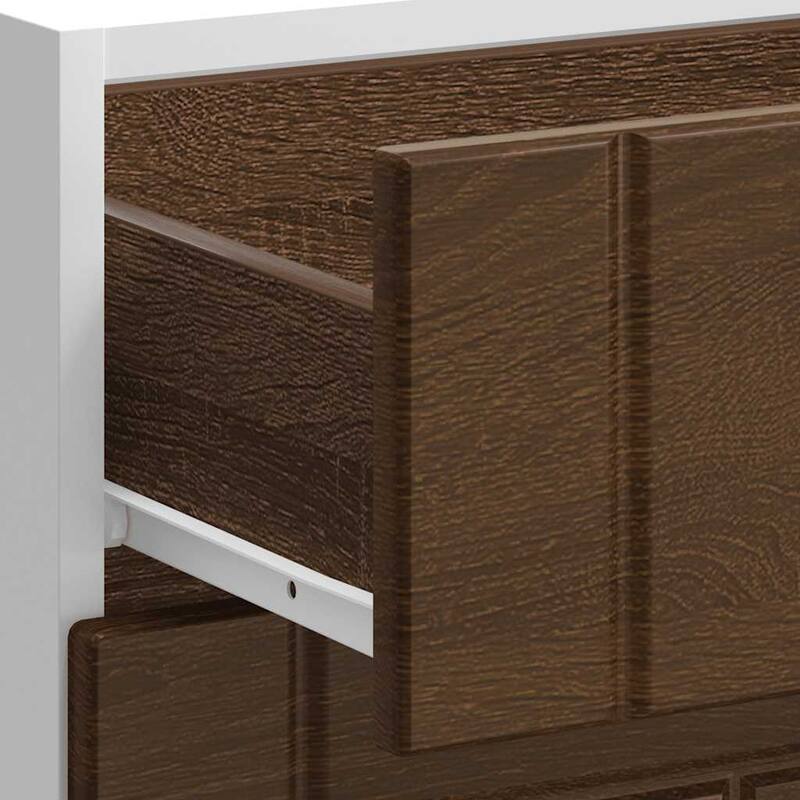 vidaXL Kitchen Base Cabinet Brown Oak Engineered Wood - 18.1 x 23.6 x 32.1