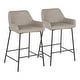 preview thumbnail 3 of 43, Carbon Loft Galotti Industrial Counter Stools (Set of 2)