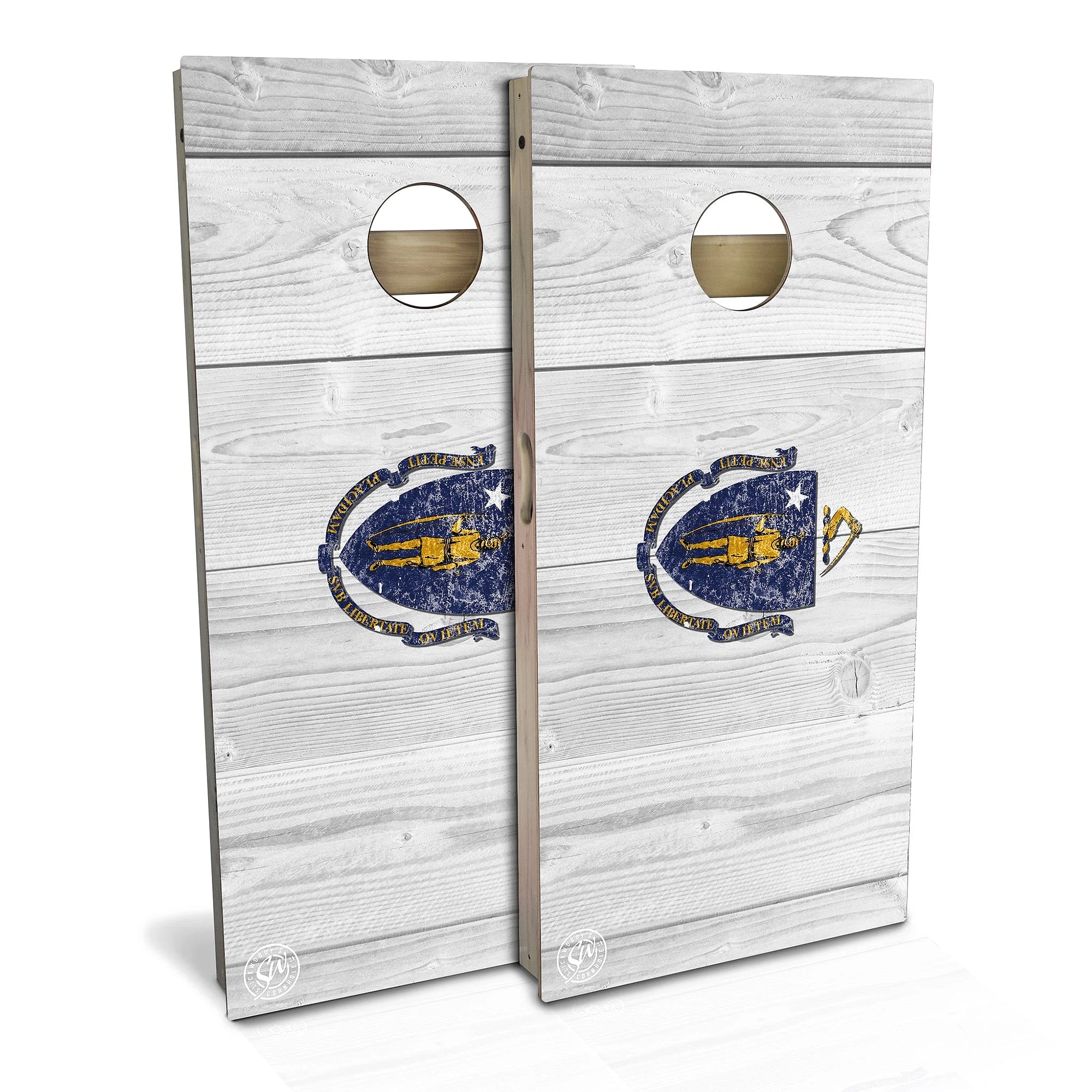 Massachusetts Outdoor Cornhole Board Set