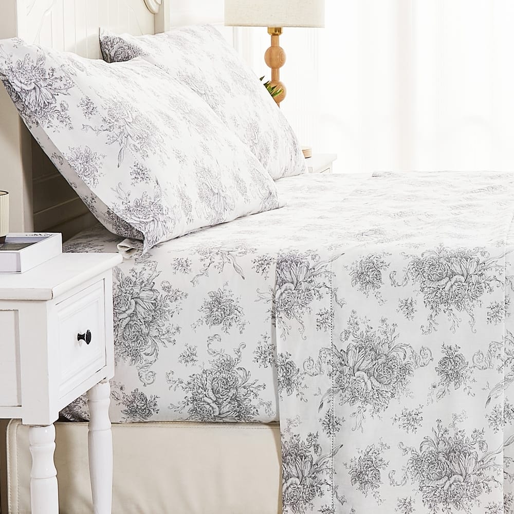 Garden House Cotton Bed Collection (Sheet Set And Duvet Set)