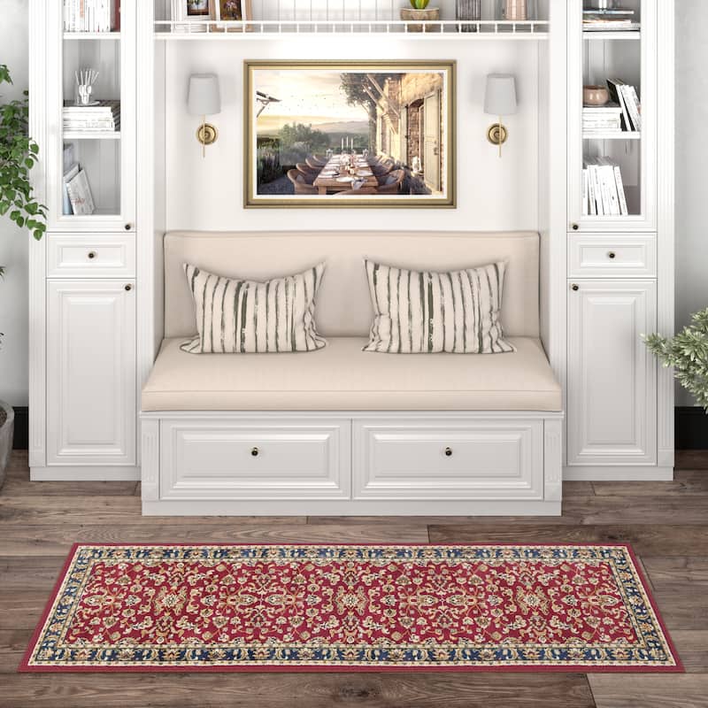 Soho Traditional Floral Indoor Area Rug