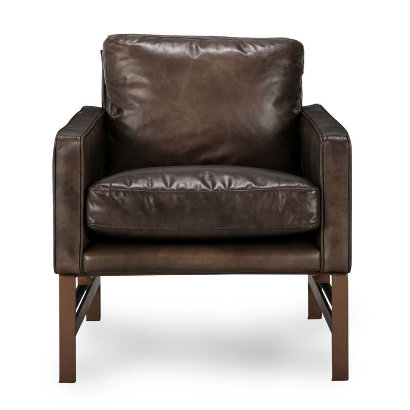 Classic Home Chad Leather Club Chair