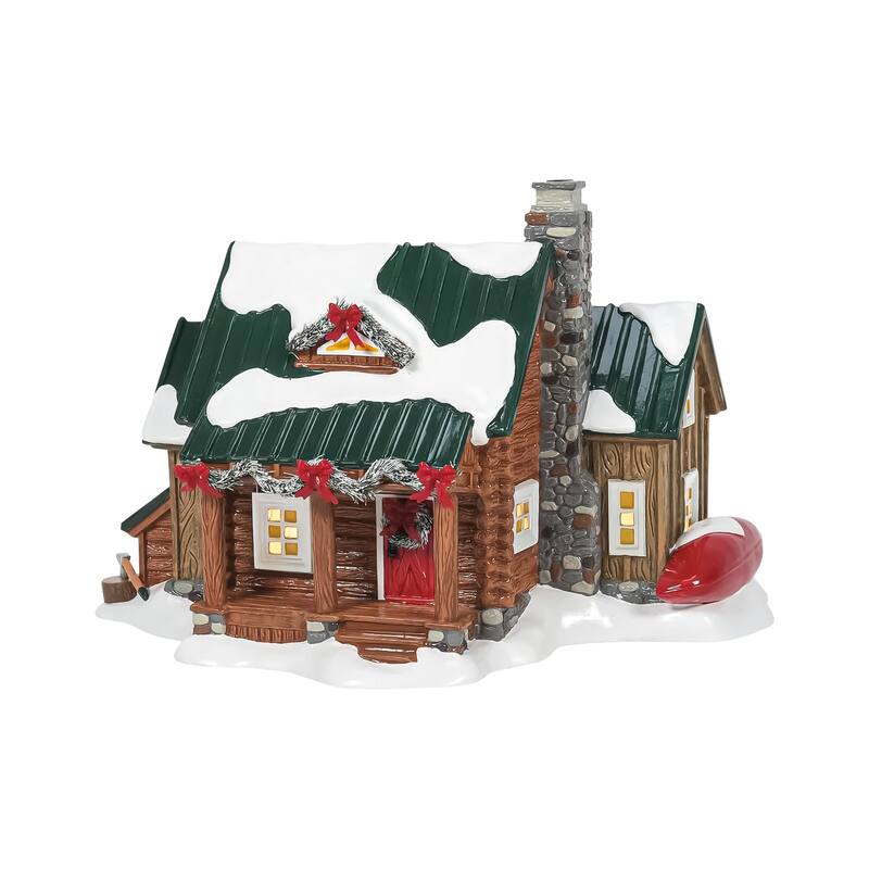 Dept 56 Pine Ridge Cabin Christmas Figure