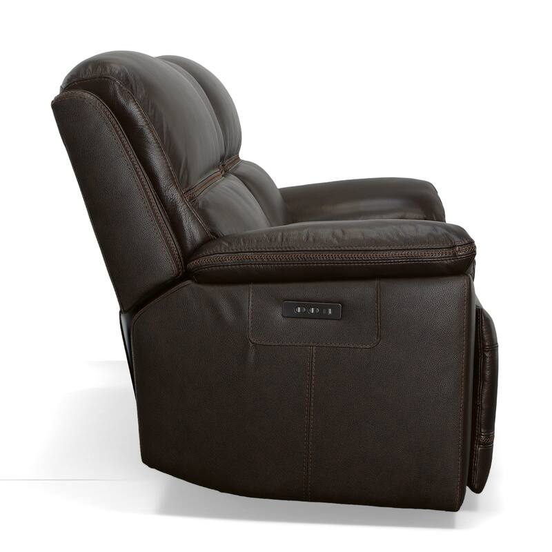 Jackson Zero-Gravity Power Reclining Loveseat with Console & Power Headrests by Flexsteel - 78" x 42" x 41"