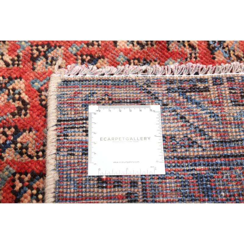 ECARPETGALLERY Hand-knotted Andelz Light Red Wool Rug - 3'7 x 6'4