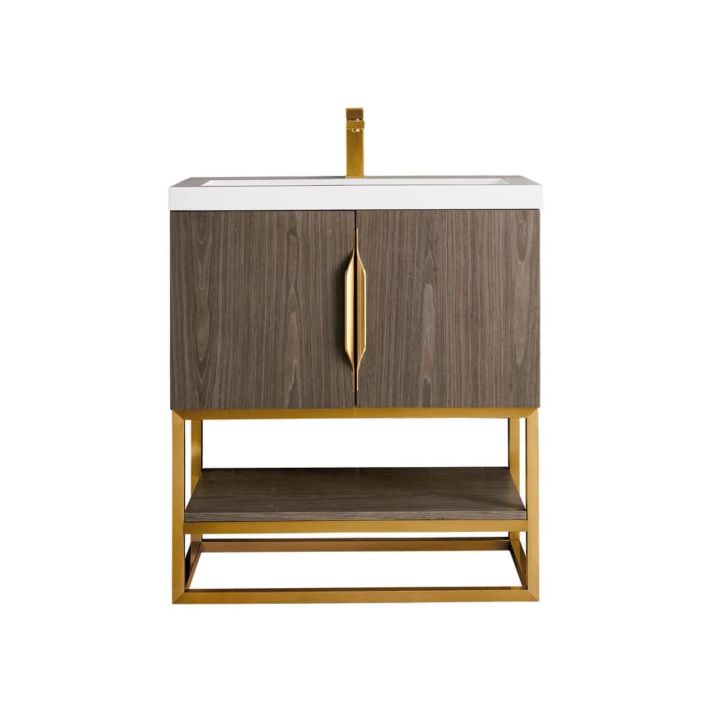 James Martin Vanities 883-V31.5-RG-WG Columbia 32" Free Standing
