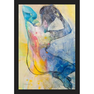 Floral Figures III Framed Poster